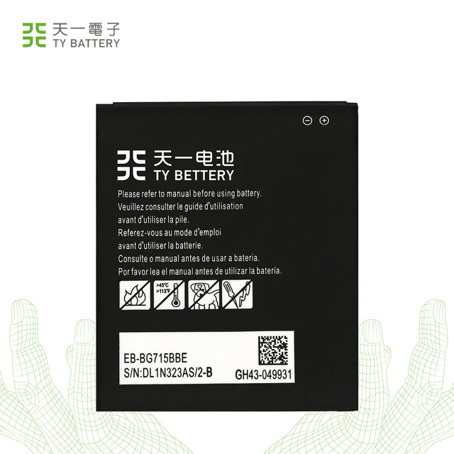 Brand New Rechargeable 4050mAh Lithium Mobile Battery EB-BG715BBE for Samsung Xcover Phone G715 High Capacity 3.85V