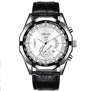 Relojes de lujo para hombre <span class=keywords><strong>Oruss</strong></span> 1853, de primera marca, luminosos, resistentes al agua, de acero inoxidable, con fecha, conjunto de reloj de pulsera OR01 - Product Image 2