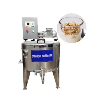 Yogurt Plant Fully Automatic Yogurt Fermentation Pasteurization Maker Machine Complete Small Dairy Greek Yogurt Production Line