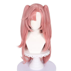 Kadın oyunu çünkü Zenless bölge sıfır <span class=keywords><strong>Nicole</strong></span> Demara Cosplay pembe uzun peruk GAHC-030 - Product Image 2