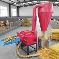 Nouveau moulin à maïs électrique haute vitesse JPD pour l'alimentation de la volaille au Kenya, machine à moudre le maïs et les petites céréales