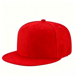 Casquette de baseball ajustée à 6 panneaux, broderie rouge, 100 pièces, Vietnam, logo personnalisé, unisexe, adultes, polyester/coton respirant - Product Image 2
