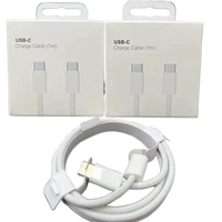 Câbles de charge en nylon 60W à prix abordable, câbles de transfert de données tressés USB-C vers USB-C, câbles de téléphone PD pour iPhone 15, 16, 17