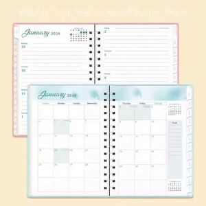 Carnet de notes spirale A5 2026 personnalisable en PP – Le carnet de planification indispensable pour l'école et le bureau de cette année - Product Image 5