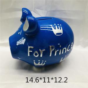 Nuevo diseño de cerámica en forma de cerdo hucha creativa de porcelana cerdo dinero monedas cajas para niños - Product Image 5