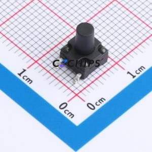 UK-B02123T-G9.0-160 Tactile Switch SMD Switch ( Operating Force: 1.6N )( Switch Length: 6.15mm )( Switch Width: 6.15mm ) - Product Image 1