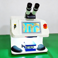 Machine de soudage au laser pour bijoux de 200 W avec microscope, taille mini