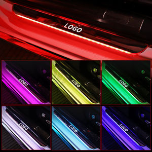 Led sans fil pour voiture Logo lumineux Lumiere a Pedal Voiture Light Pcs Long Neon Pedal Welcome Door <span class=keywords><strong>Seuil</strong></span> <span class=keywords><strong>Seuil</strong></span> Plaque avec Led - Product Image 6