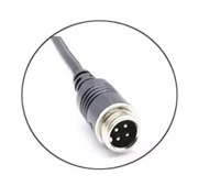 Câble d'alimentation vidéo Richmor 10M 4 broches pour caméra de voiture et système DVR