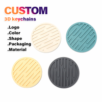 Sous-verres personnalisables en PVC pour tasses à café, sous-verres en caoutchouc pour bar et bière, tapis de tasse ronds en silicone pour cadeaux d'entreprise et promotions (MOQ 3000 pièces)
