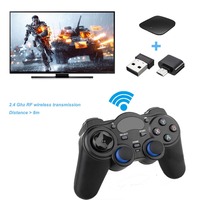 Control de Juego Inalámbrico D 2.4G para PS3, Android TV Box, Smartphone, Tablet, PC, TV, Joystick, Gamepad