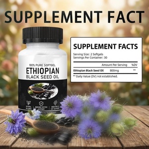 Gélules <span class=keywords><strong>d</strong></span>'<span class=keywords><strong>huile</strong></span> de nigelle éthiopienne à marque privée OEM - 60 unités - Complément alimentaire - Complément alimentaire très vendu - Product Image 5