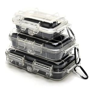 Transparent Waterproof <b>Tool</b> Box Sml Plastic Outdoor <b>Storage</b> With Latches Shockproof Sealed Case For EDC Gear - Product Image 3