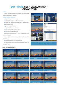 TP LED màn hình tự động an ninh cửa quay rào cản cổng cho bãi đậu xe với Quản Lý Xuất Nhập Cảnh - Product Image 5