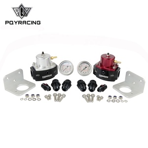 Régulateur de pression de carburant bypass réglable en aluminium billette <span class=keywords><strong>compatible</strong></span> <span class=keywords><strong>E85</strong></span> 12-880 avec raccords AN6*1 AN8*2 PQY-FPR98 - Product Image 1