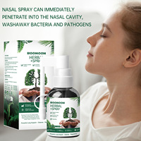 Spray Respiratoire Naturel aux Herbes Marque Blanche 30ml OEM ODM Extrait Végétal Rafraîchisseur Buccal et Throatique Fournisseur d'Usine