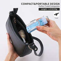 Lampe de lecture pliable rechargeable par USB, lampe à clip pour livre, lumière LED rotative rétractable