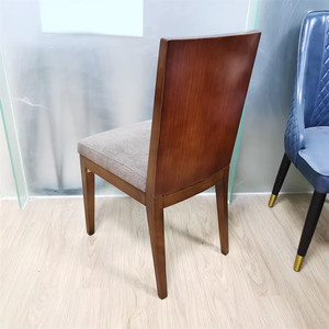 Chaises de salle à manger en bois au design moderne et contemporain, fauteuils de salle à manger en rotin - Product Image 4