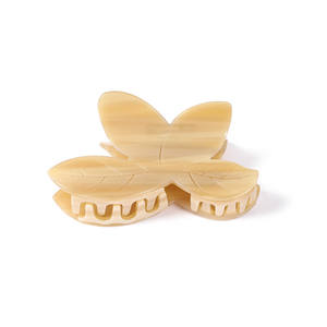 DOWELL, оптовая продажа, простая Новая модная цветная полоска 9,5 см, ацетатные заколки для волос для женщин - Product Image 4