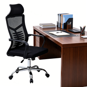<span class=keywords><strong>Chaise</strong></span> <span class=keywords><strong>de</strong></span> <span class=keywords><strong>bureau</strong></span> pivotante en maille avec support lombaire design arête <span class=keywords><strong>de</strong></span> poisson pour le travail et l'étude – Offre Spéciale - Product Image 5