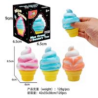 Mainan Penghilang Stres Bentuk Es Krim Cone Lembut dan Lucu, Produk Baru Selebgram Internasional, Mainan Remas
