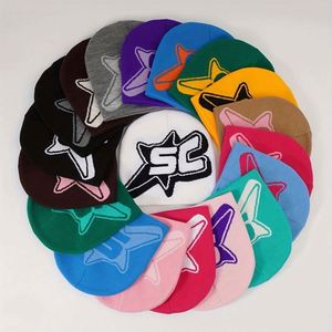 High Quality 100% Acrylic Jacquard Knitted Beanies Y2k Fashionable Winter <b>Hats</b> With Custom Logo <b>for</b> Beach Wear Wholesale - Product Image 2