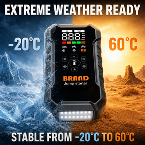 Démarreur de Voiture Portable 1200A <span class=keywords><strong>avec</strong></span> Compresseur d'Air, <span class=keywords><strong>Gonfleur</strong></span> de Pneus 160PSI, Batterie Externe 16000mAh, et Alimentation 12V - Product Image 3