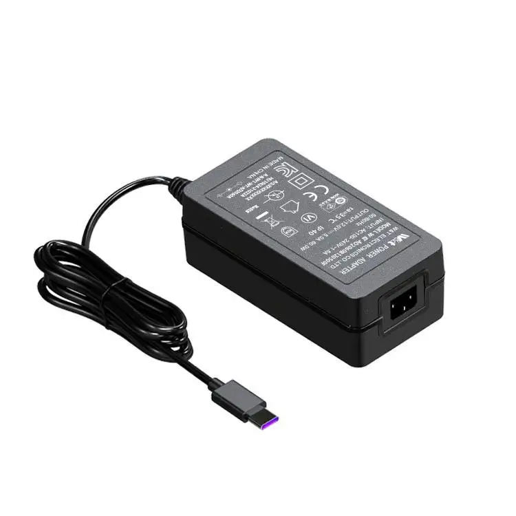 Adaptateur de bureau noir Ac 5v 6v 9v 12v 15v 16v 18v 19v 24v 28v 30v Dc alimentation 1a 2a 3a 4a 5a 6a 8a 10a Ac/dc adaptateur