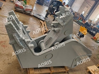 Concasseur hydraulique de béton AORIS à forte force de mastication, broyeur de démolition pour excavatrice de 9 à 16 tonnes