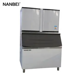 1000Kg/24 H Commerciële Gebruikt Cube Ice Maker Machine Prijs Te Koop