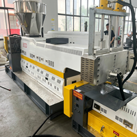 Machine de granulation de films plastiques usagés à vis simple pour le recyclage de LDPE et de PP