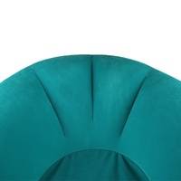 Canapé gonflable rond convertible moderne en PVC floqué, une place, motif tigre, pour salon, hôtel, usage domestique
