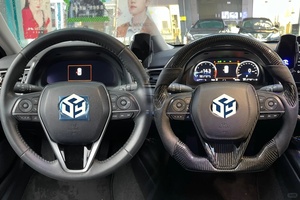 Volante de Fibra de Carbono Personalizado para <span class=keywords><strong>Toyota</strong></span> Reiz RAV4 Camry Crown <span class=keywords><strong>GT86</strong></span> - Product Image 2