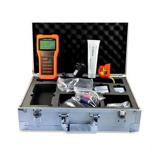 Débitmètre à ultrasons portable compact alimenté par batterie pour réservoir d'eau liquide de carburant - Product Image 1