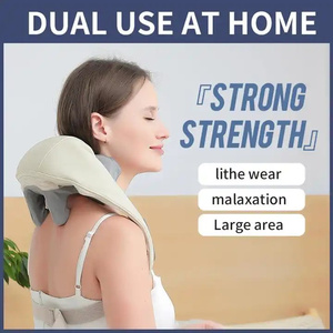 TAHATH Cordless Neck Massager with Heat, 4D Kneading Shiatsu Neck and Shoulder Massager Deep Tissue, Hands-Free Straps - Product Image 2