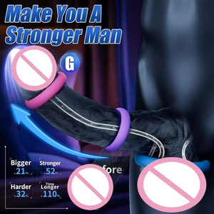 New Hot Selling Lollipop Male Penis <strong>Ring</strong> Set For <strong>Delay</strong> Ejaculation Sex Toy <strong>Cock</strong> <strong>Ring</strong> Adult Products - Product Image 2