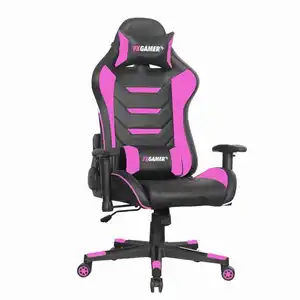 Cadeira de computador, luxuosa, rgb led, silla gamer, ergonômico, giratório, computador, escritório, corrida, gaming, cadeira com alto-falantes