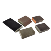 Papier éponge Abrasive à 4 côtés, mousse de ponçage domestique, 10 pièces