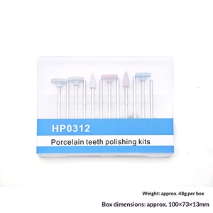 Set di Testine per Lucidatura e Levigatura Denti in Porcellana, Materiale Dentale in Silicone e Resina HP0312 - Product Image 6