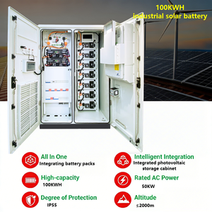 Sistema de Inversores Solares Híbridos Todo <span class=keywords><strong>en</strong></span> Uno ESS de 200 kWh con Contenedor de Baterías Lifepo4 para Almacenamiento de Energía de 100 kWh <span class=keywords><strong>en</strong></span> Granjas Comerciales y Minería - Product Image 2