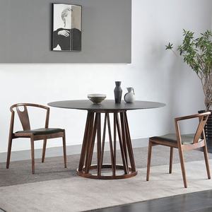 Nueva silla circular china de madera maciza, silla de comedor, moderna, original, simple, China, para hotel, té, restaurante, silla con brazo - Product Image 3