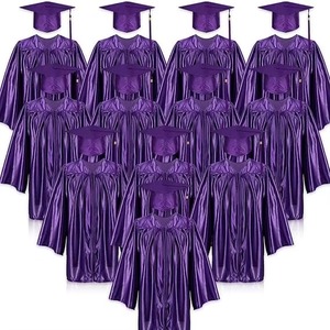 Toga y Birrete de Graduación Personalizados ZZB para Niños, Borla, Estilo Preppy 2025, Disfraz 100% Poliéster, Diseño Personalizado para Fiesta - Product Image 6