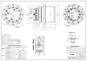 Transmisión <span class=keywords><strong>final</strong></span> Belparts para piezas de repuesto de excavadora TB50 19031-17700 NACHi, conjunto de Motor de viaje para <span class=keywords><strong>TAKEUCHI</strong></span> de A - Product Image 4