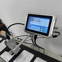 Imprimante à jet d'encre thermique OMA V600 0.5/1 pouce 600DPI haute résolution pour code à barres QR industriel Logo étiquettes flexibles à date d'expiration