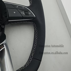Volante de Cuero en Oferta para Audi A3 A4 A5 A6L A8 Q3 Q5 Q7 Q8 TT B9 - Product Image 6