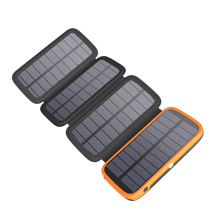 Hiluckey 2024 Lanterna LED de alta qualidade USB C portátil 20000mAh Bancos de energia solar