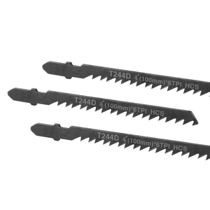 VORAN T244D HCS Stichsägeblatt 100mm 6TPI Hochkohlenstoffstahl T-Schaft Holzschneidblätter-Set für schnelles Kurvenschneiden von Holz - Product Image 4