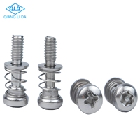 Vis à tête plate Phillips, métrique et impériale, en acier inoxydable, finition naturelle, pour dissipateur de chaleur de processeur, radiateur d'ordinateur, grade A2/A4 JIS
