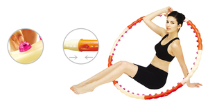 Acu Massage Health Hoop Dynamic Series 1.2 STEP1 Eco-Friendly Portable Durable Fitness <b>Circles</b> for Beginner Intermediate Level - Product Image 5