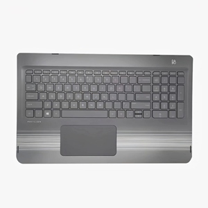 เหมาะสำหรับ <span class=keywords><strong>HP</strong></span> Pavilion 15-BK M6-W ฝาครอบที่วางมือพร้อมแป้นพิมพ์และทัชแพด ไฟแบ็คไลท์ 862647-001 ไม่มีไฟแบ็คไลท์ 862648-001 - Product Image 1